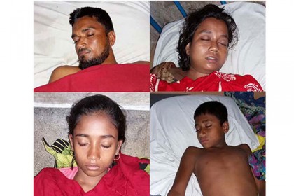 সাতক্ষীরায় খাদ্যে বিষক্রিয়ায় একই পরিবারের ৪ জন অচেতন