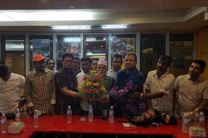 প্রবাসীদের ভালোবাসায় সিক্ত এহছানুল হক মিলন
