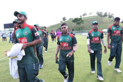 রুদ্ধশ্বাস ম্যাচে লঙ্কানদের হারালো বাংলাদেশ