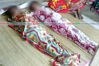 খালার বাড়িতে বেড়াতে এসে দুই বোনের মৃত্যু