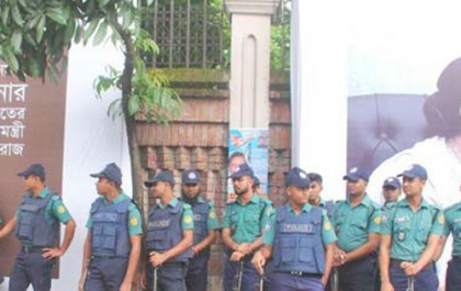 প্রধানমন্ত্রীকে সংবর্ধনা, সোহরাওয়ার্দী উদ্যান ঘিরে নিরাপত্তা বলয়