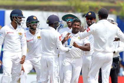 দক্ষিণ আফ্রিকাকে হোয়াইটওয়াশের লজ্জা দিল লঙ্কানরা