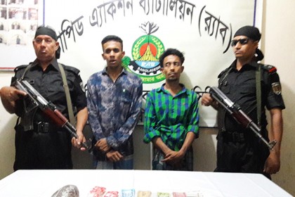 রায়পুরে মাদকসহ দুই ভাই আটক