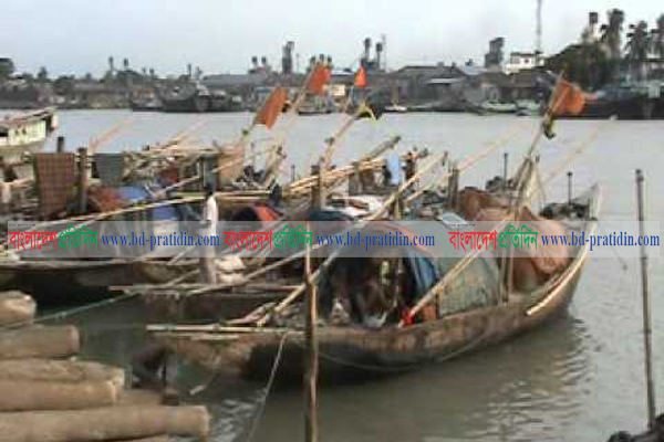 ভরা মৌসুমেও মেঘনায় মিলছে না রুপালি ইলিশ
