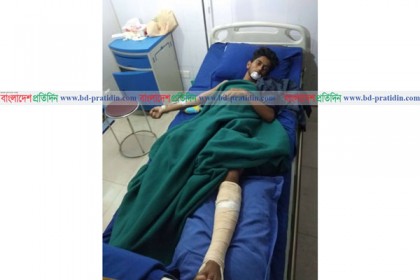 পিকআপের নিচে চাপা পড়া সেই ফয়সাল শঙ্কামুক্ত