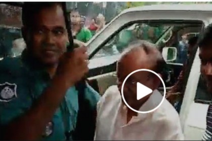 লাইসেন্স না থাকায় মন্ত্রীর গাড়ির চাবি নিয়ে গেল ছাত্ররা (ভিডিও)