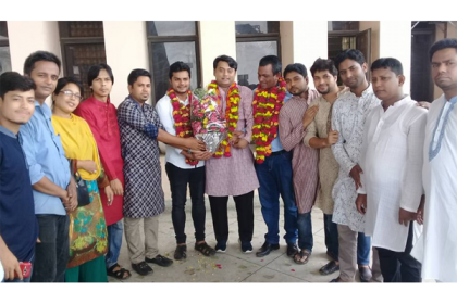 বিএফইউজের চট্টগ্রামের নেতাদের সংবর্ধনা