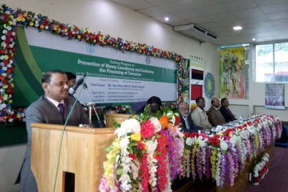 রাঙামাটিতে মানি লন্ডারিং ও সন্ত্রাসে অর্থায়ন প্রতিরোধ বিষয়ে কর্মশালা 