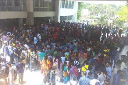 আহছানউল্লাহ ইউনিভার্সিটিতে শিক্ষার্থীদের বিক্ষোভ, আটক ১১