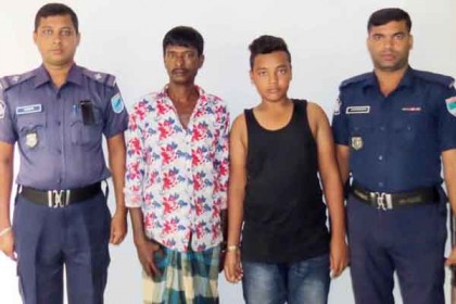 মোরেলগঞ্জে গাঁজাসহ দুই যুবক আটক

