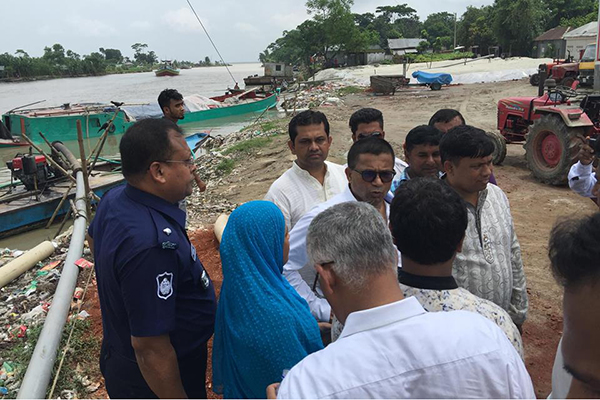 পদ্মার ভাঙ্গন রোধে যা যা করণীয় প্রধানমন্ত্রী তা করবেন : শামীম 