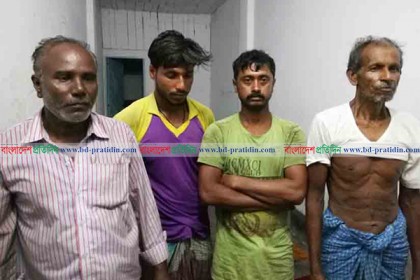 শরণখোলায় দুই ভারতীয় নাগরিকসহ আটক ৪ 