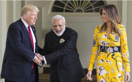 মোদির জন্য কনে দেখতে চেয়েছিলেন ট্রাম্প