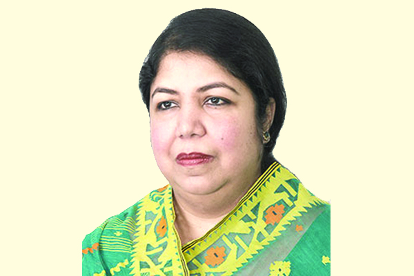 বঙ্গবন্ধুর প্রতিকৃতিতে স্পিকারের শ্রদ্ধা