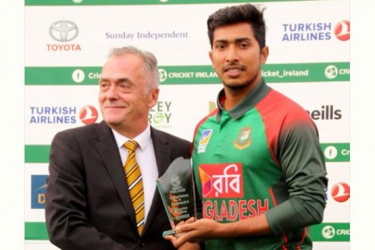 আইরিশদের বিপক্ষে সিরিজ জয় বাংলাদেশের 