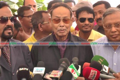 বিএনপি নির্বাচনে এলে আওয়ামী লীগের সঙ্গে থাকবে জাতীয় পার্টি : এরশাদ