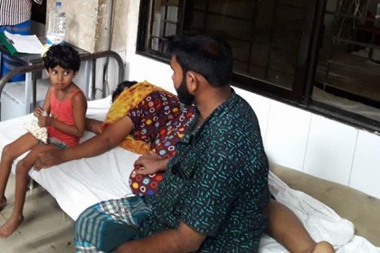 হাতিয়ায় গৃহবধূকে আটকে রেখে পেটানোর অভিযোগ

