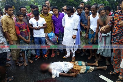 ফুলপুরে সড়ক দুর্ঘটনায় বৃদ্ধ নিহত 