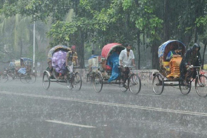 আগামী তিনদিন বৃষ্টিপাতের সম্ভাবনা