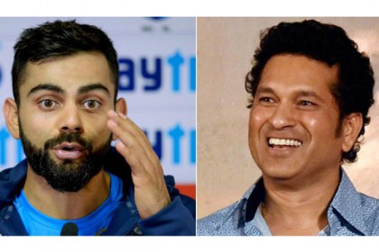শচীনের সঙ্গে কোহলির তুলনার সময় আসেনি: শেবাগ