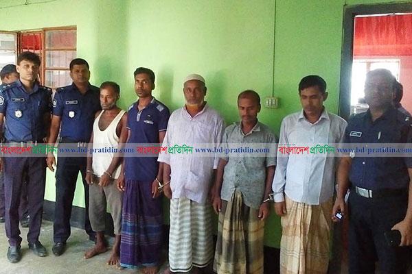 দিনাজপুরে জামায়াতের ৫ কর্মী আটক