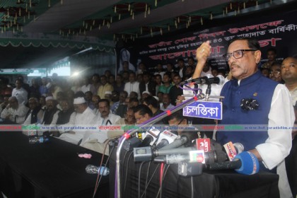 সিলেটের বিশ্বাসঘাতকরা রেহাই পাবেন না: ওবায়দুল কাদের 

