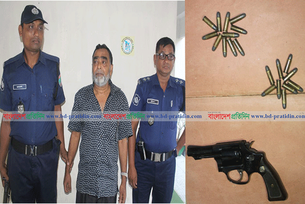 ঝিনাইদহে অস্ত্র ও গুলিসহ জেলা বিএনপির সাধারণ সম্পাদক গ্রেফতার