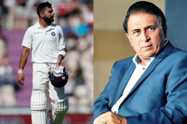 হতাশার মাঝেও কোহলির পাশে গাভাস্কার