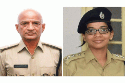 মেয়ে জেলা সুপারিন্টেন্ডেন্ট, স্যালুট দিলেন পুলিশ বাবা!