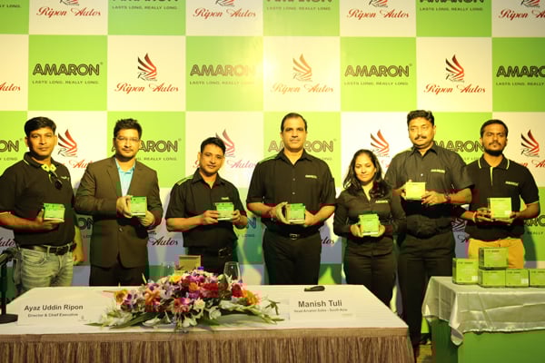 বাংলাদেশে ‘আমারণ’ মোটরসাইকেল ব্যাটারীর যাত্রা শুরু