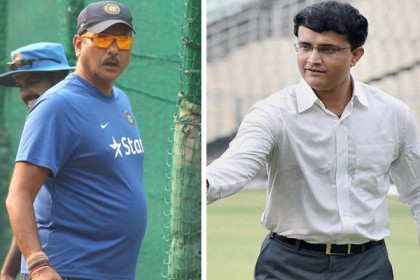 রবি শাস্ত্রীকে 'সিরিয়াসলি' নিতে নিষেধ করলেন সৌরভ
