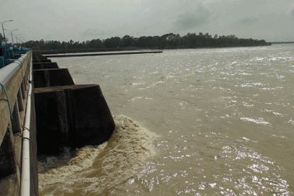 বিপদসীমার ২০ সে.মি. ওপরে প্রবাহিত হচ্ছে তিস্তার পানি