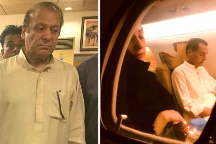 স্ত্রীর দাফনে যোগ দিতে প্যারোলে মুক্তি পেলেন নওয়াজ শরীফ