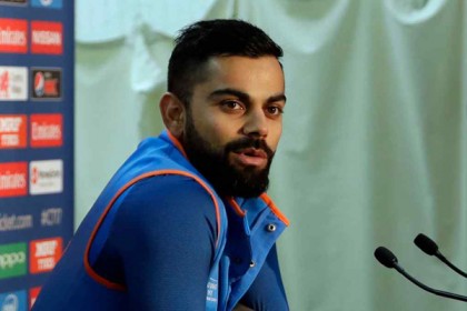 সংবাদ সম্মেলনে মেজাজ হারালেন কোহলি!