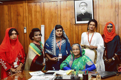 প্রধানমন্ত্রীর সঙ্গে তৃতীয় লিঙ্গের প্রতিনিধি দলের সাক্ষাৎ