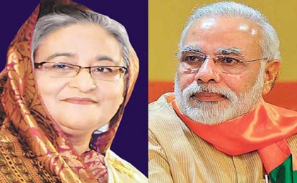 বাংলাদেশ-ভারত মৈত্রী পাইপ লাইন নির্মাণ প্রকল্পের উদ্বোধন করলেন হাসিনা-মোদি