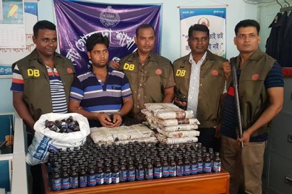 চাঁপাইনবাবগঞ্জে জেএমবি সদস্যসহ আটক ৩২