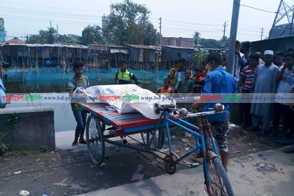 সিদ্ধিরগঞ্জে অজ্ঞাত ব্যক্তির লাশ উদ্ধার