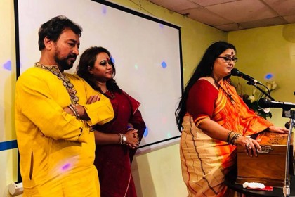 চিত্রলেখা-উত্তম গুহকে নিয়ে টরন্টোয় প্রাণবন্ত আড্ডা 
