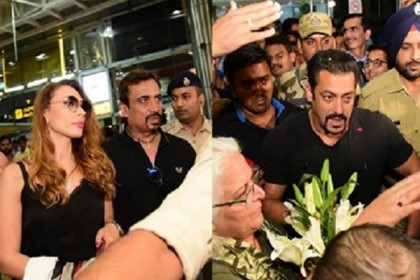 সালমানের নিরাপত্তারক্ষীদের চিৎকার, এরপর... (ভিডিও)