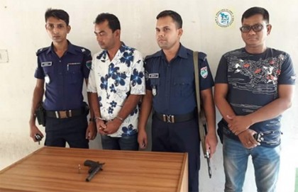 ঝিনাইদহে অস্ত্র-গুলিসহ একজন আটক