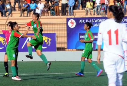 ৭-০ গোলে আমিরাতকে হারাল বাংলাদেশ
