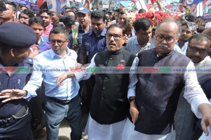 ভবেরচর-গজারিয়া-মুন্সীগঞ্জ মহাসড়কের কাজের উদ্বোধন করলেন সেতুমন্ত্রী