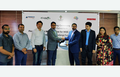 মেরিডিয়ান ফাইন্যান্স ও এসএসডি-টেক চুক্তিবদ্ধ