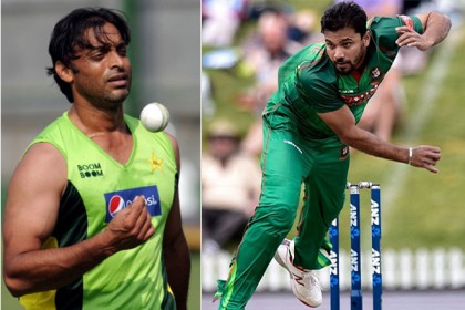 শোয়েব আখতারকে ছাড়িয়ে গেলেন মাশরাফি