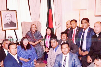 প্রধানমন্ত্রীর সঙ্গে ইতালি আওয়ামী লীগের সাক্ষাৎ