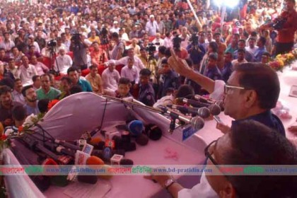 'জনসমর্থনহীন বিএনপির মরা গাঙ্গে আর জোয়ার আসবে না'

