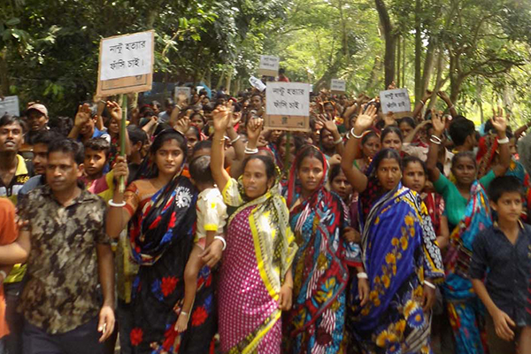 বরিশালে ইউপি চেয়ারম্যান হত্যাকাণ্ডের বিচার দাবি 