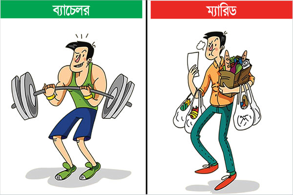 ব্যাচেলর : ম্যারিড