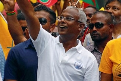 মালদ্বীপের রাষ্ট্রপতি নির্বাচনে বিরোধী প্রার্থীর জয়